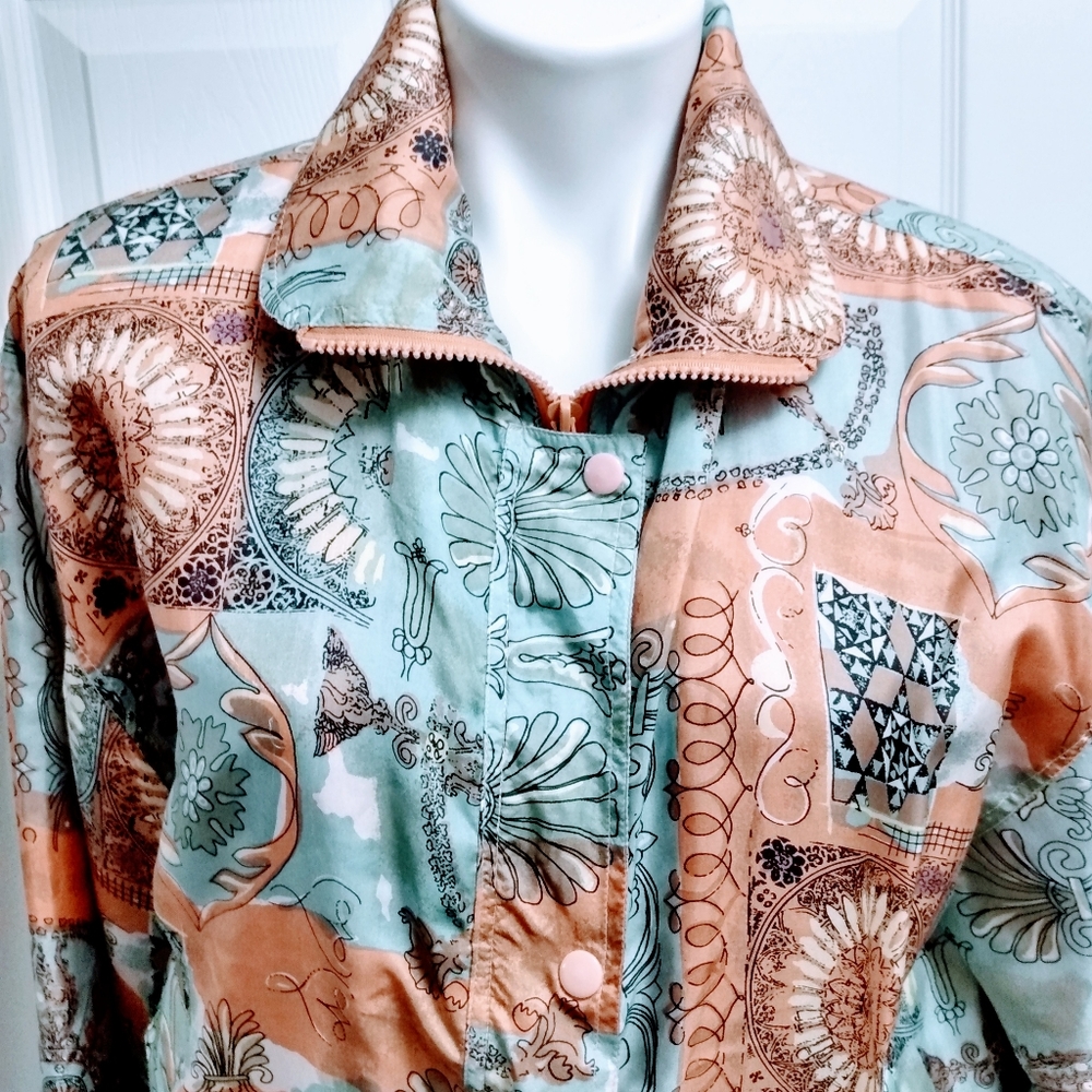 VTG Details Sportswear Silk Bomber Jacket
